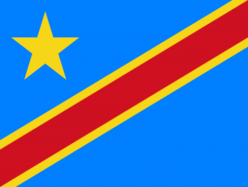 Bandeira de República Democrática do Congo